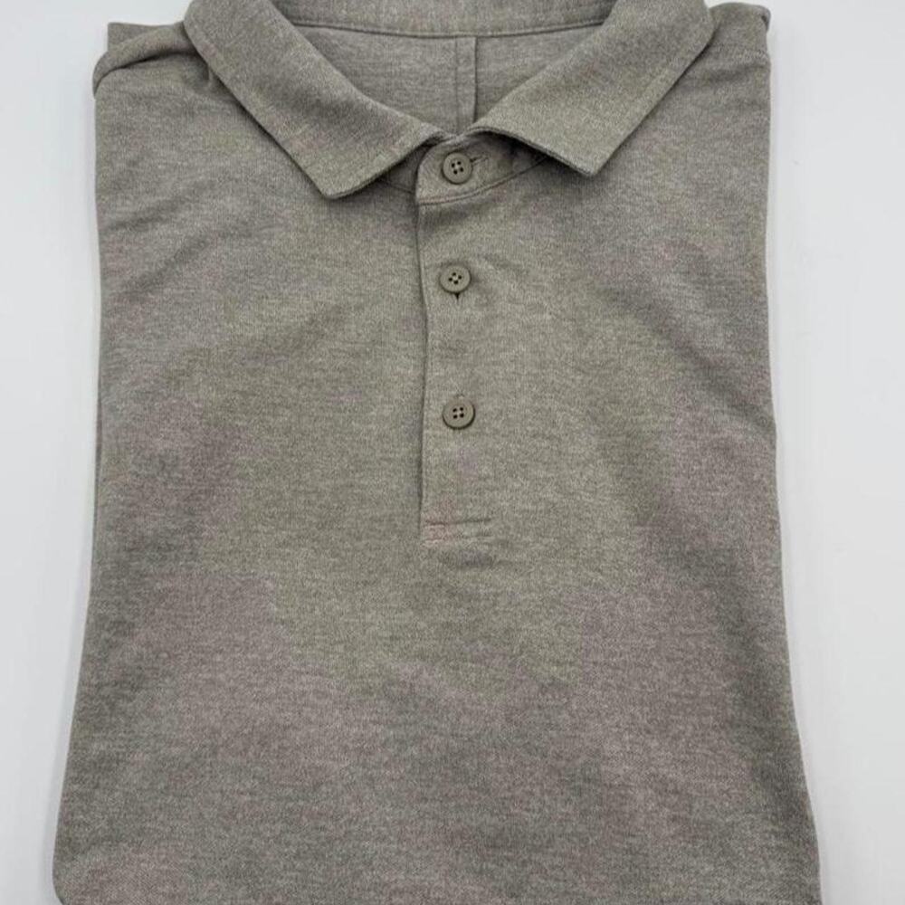 Lululemon polo shirt beige size medium